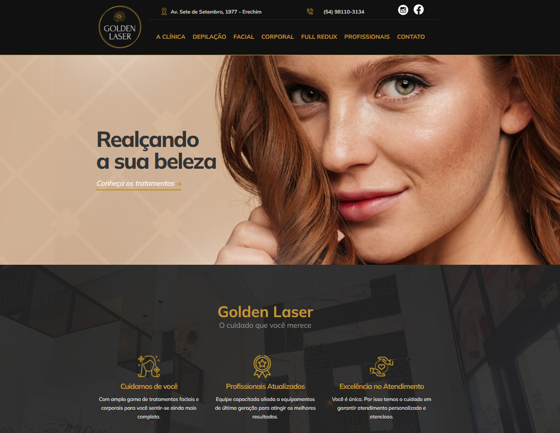 site ecommerce golden erechim